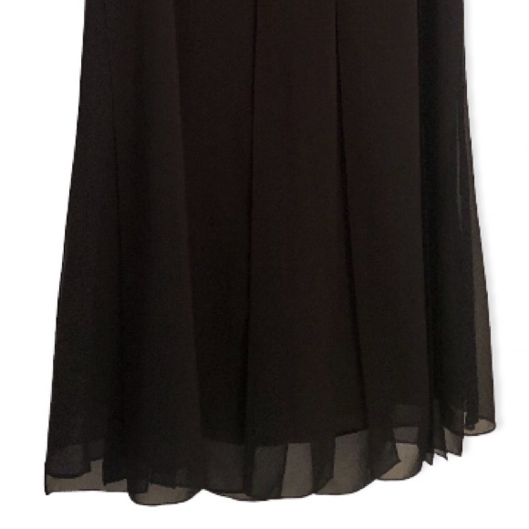 Formal chiffon  skirt - lined floor length evening wear - like new - Picture 3 of 6
